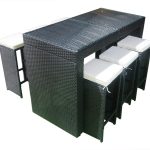 BAR SET 3 (CUT DOUBLE TOP TABLE)