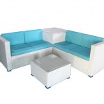 CONER SOFA SET WITH CUSHION BOX