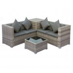 MEDIUM LOUNGER SET 2 WITH CUSHION BOX