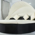 SUNBED ROUND COVER