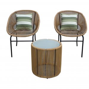 Courtyard Leisure Bistro Rattan Chair