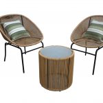 Courtyard Leisure Bistro Rattan Chair