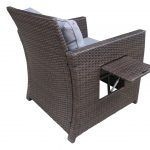 Rattan lounge sofa for balcony